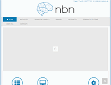 Tablet Screenshot of nbn-medizin.de